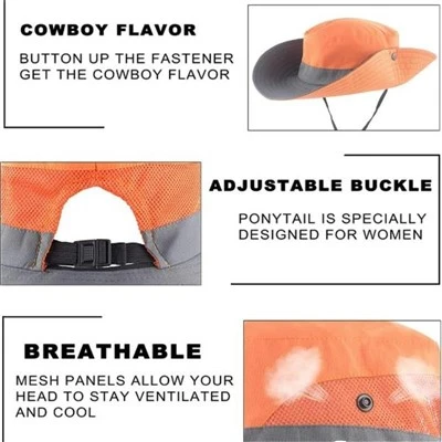 Ponytail Sun Hat With Uv Protection Ponytail Sun Hat With Uv Protection