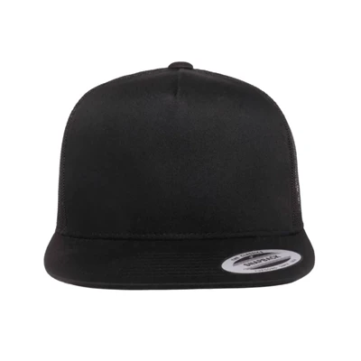 Snapback Trucker Pet Zwart Vintage