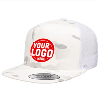 Snapback Trucker Hat Borduurwerkpatroon