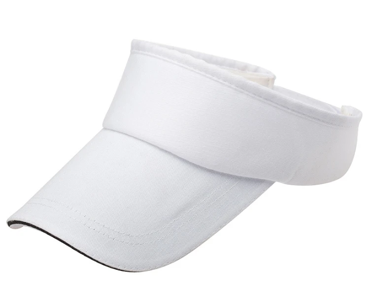 White Visor Golf Hat